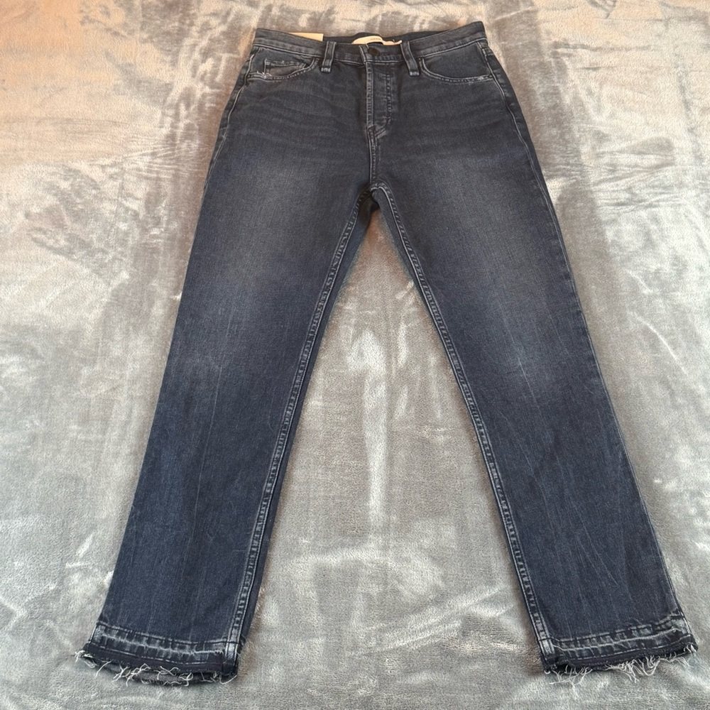 Hudson Women's‎ Jeans NWT Holly High Rise Straight Ankle Size 25 Distressed